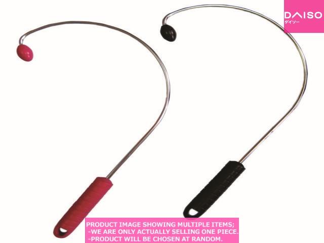 Eressing Shoulder massage tools / steel point eressing stick【スチール製すっきりバー】| Daiso ...