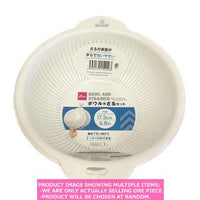 Plastic bowls / Bowl and strainer  Inside  ia eter  【ボウル ざる 内径  】