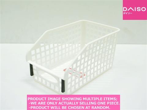 Baskets / Stock tray M Off White【ストックトレー 中 　オフホワ】