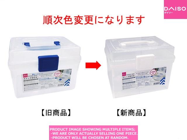 Plastic boxes / Storage Box S【ストック  小 】