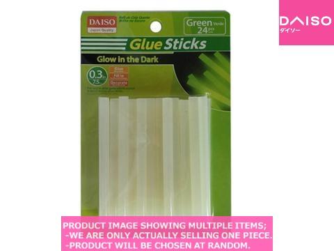 Glue guns / Glow in the Dark Glue sticks  Green【蛍光グリーン　グルースティック】
