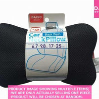 Cushions/Car floor mats / Car Neck Pillow Black Mesh【車内用　ネッククッション ブラ】