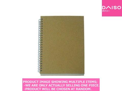 Ring notes A5, B5 / Double Ringed Spiral Notebook A Craf【 リング