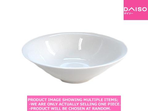 Ramen bowls / White porcelain noodle bowl  【白磁ラーメン丼  】