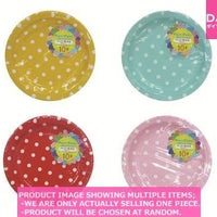 Paper plates / Paper Plates with Polka Dots  【ペーパー皿水玉  】