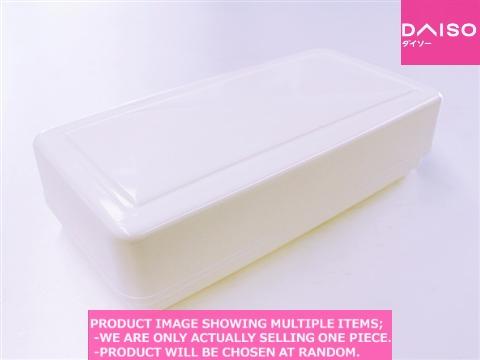 Plastic boxes / Free Box with lid White【フタ付フリー  ホワイト】