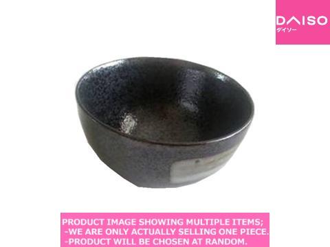 Don rice bowls / Multipurpose Bowl Yuteki Ten oku  ake e【油滴天目刷毛目多用丼  】