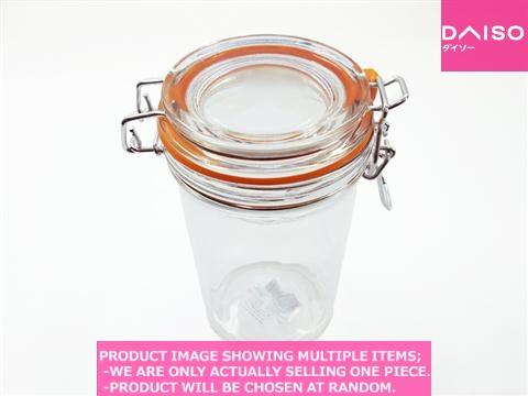 The lever system glass pots / Lever style glass pot ml【レバー式
