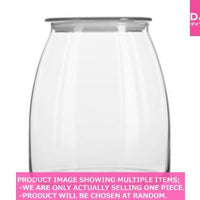 Plastic two glass pots / Kutsurogi Series Deco Jar Round  l【デコ　ジャー　ラウンド　 　 】