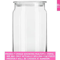 Plastic two glass pots / Kutsurogi Series Deco Jar  l【デコ　ジャー　  】