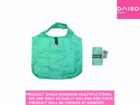 Eco bag shopping bag / Eco Bag Wigh Band Mint
