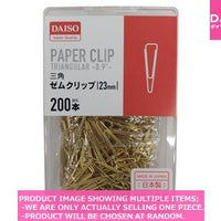 Paper clips / Triangular Paper Clip【三角ゼムクリップ　日 製  】