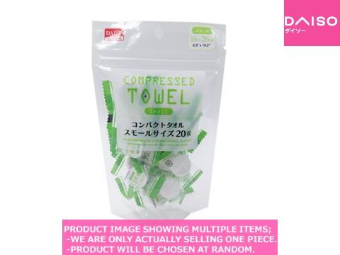 Face towels / Compressed Towel Small  c  【圧縮タオル スモールサイズ  】