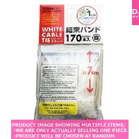 Cable ties and tie wrap / WHITE CABLE TIE  c 【結 バンド 白  】