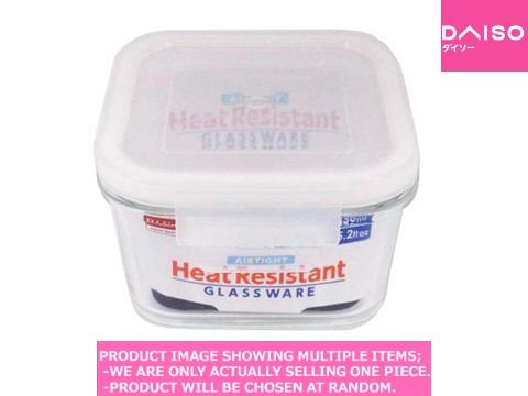 Heat resistance tableware / Heat Resistant Glass Tableware  ith Air