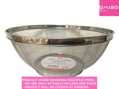 Stainless strainers / Stainless Steel Strainer  For Sta less S【ステンレスザル ステンレスボー】