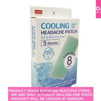 Cooling sprays / Cooling Headache Patch  Sheet