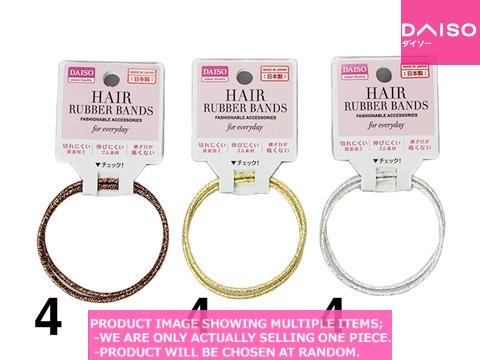 ヘアゴム No.107 Ringrubbers / Hair Elastic Thin Glitter 【リングゴム 細 ラメ