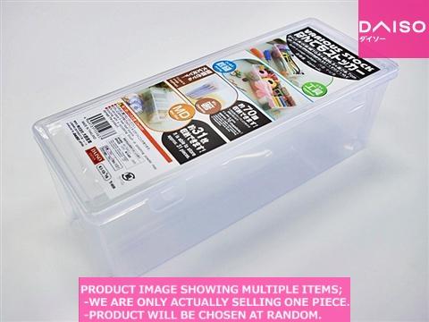 Plastic boxes / Various stock【なんでもストッカー】| Daiso Canada