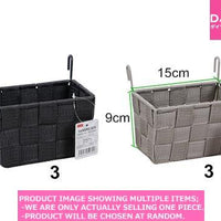 Polypropylene baskets / HANGING BOX CHARCOAL GRAY GRAYIS  BEIGE【ひっかけかご チャコールグレー】