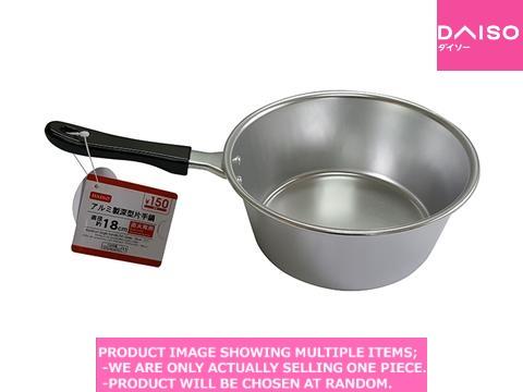 Cooking pots / Aluminum Single Handle Pot  eep  【アルミ製深型片手鍋  】
