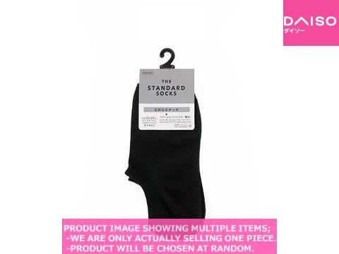 Womens low-cut socks / Short Socks  Standard  Pla  Very Shor【ショートソックス スタンダード】
