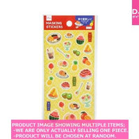 Stickers / Sticker Sheet Asian Sweets 【シートシール アジアンスイーツ】