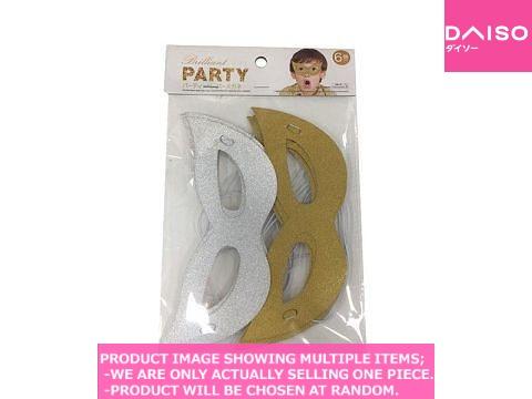Costume goods / Party Paper Glasses  Metallic  esi n  【パーティーペーパーメガネ メタ】