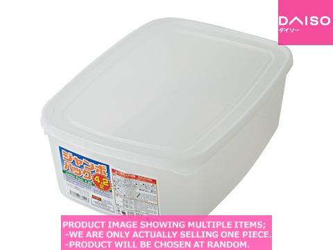 PE lid food storage containers / convenient container  l【ジャンボパック】