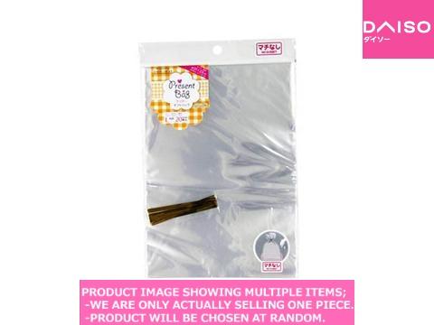 Clear gift bags / clear gift bag l【クリアーギフトバッグ