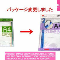 Cases with slider / A  CLEAR PACK  with slider  eavywei ht 【スライダー付クリアパック  】