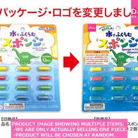 Toys for bath / Sponge in Capsule  Dinosaurs  【水でふくらむスポンジ　きょうり】