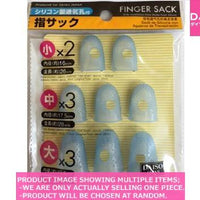 Finger-stalls / Silicone finger sack with vent【シリコン製　通気孔付指サック】