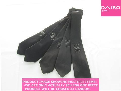 Formal Tie and Bow tie / Neck tie black【ネクタイ 黒】| Daiso