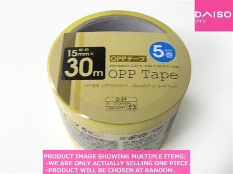 Scotch tapes / OPP Tape    Rolls【  テープ】