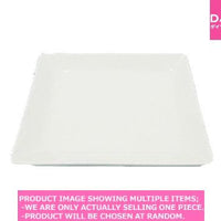 Western plates (square) / White square plate【ホワイト正方皿    】