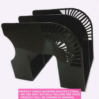 Plastic bookend / Bookrack  section【Bookrack 2-sect】
