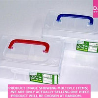 Plastic boxes / Box with handle  with partiti  【ハンドル    仕切付き 　】