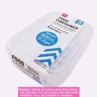 PE lid food storage containers / Food Container Rectangle pack  【フードコンテナ 長方形パック 】