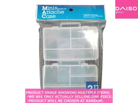 Compartment organizers / Mini Attache  x【ミニアタッシュケース  】