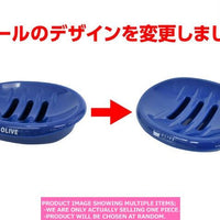 Soap trays / Olive soap tray Dark blue  【オリーブ　石けん台　ダークブル】