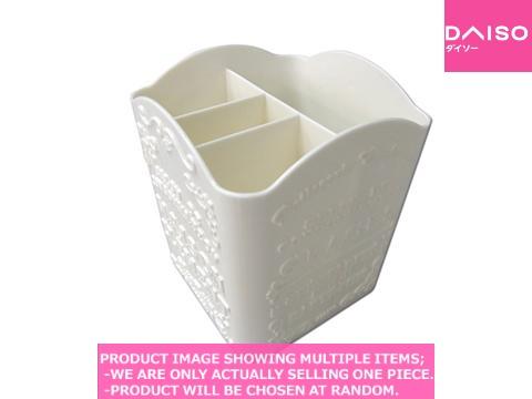 Design baskets / Feminine French Partitioned stand  hite【フレンチガーリー　仕切りスタン】