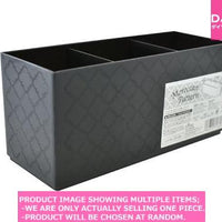 Design baskets / Cosmetics Box  Moroccan Pattern  Black 【コスメ  モロッカン柄 ブ】