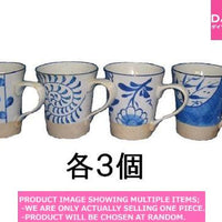 Japanese mugs / J craft mug  patterns  【手描土物マグ　 柄アソート  】